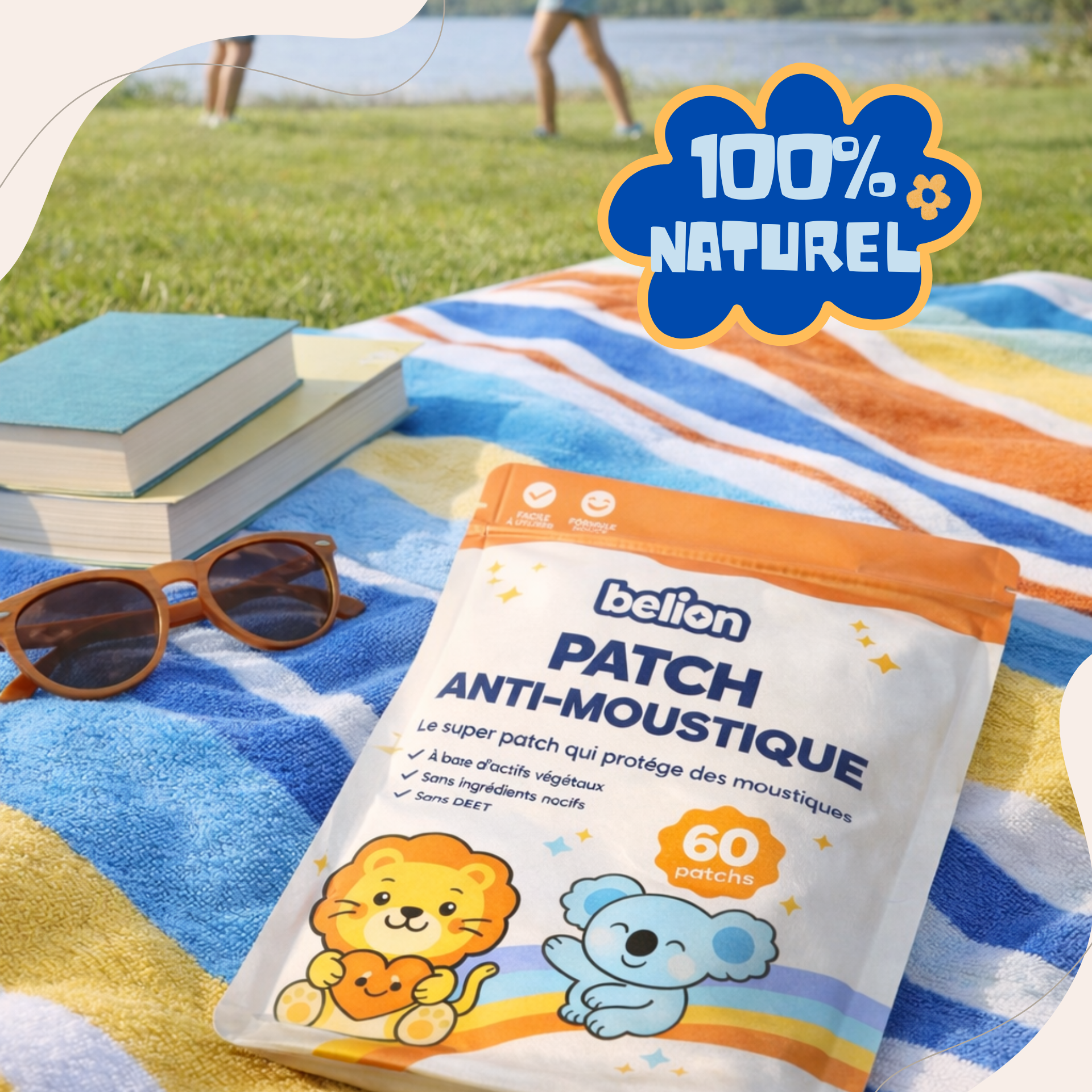 NEW ! Patchs anti-moustiques pour enfants x60